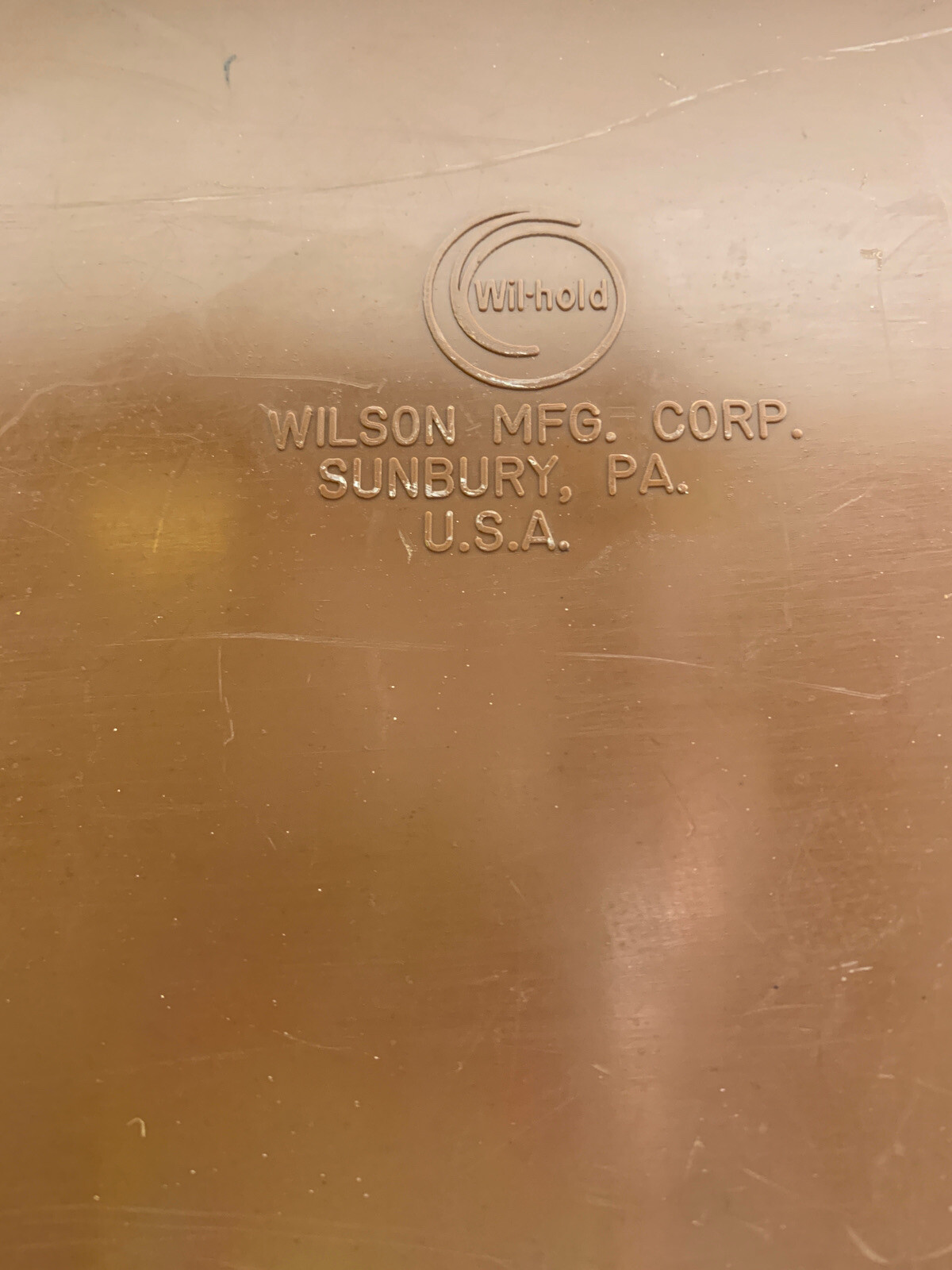 Vintage Wilson Wil-Hold Large Brown Plastic Sewing Box Lot Of 4! All Accessories