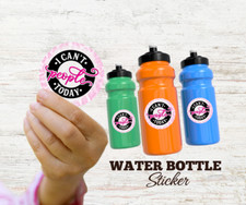 Cant People Today Sticker - Hot Pink  Leopard Print