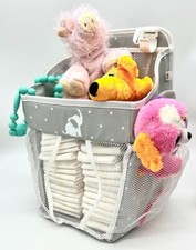Cradle Star Hanging Diaper Caddy - Diaper Organizer , toys not included