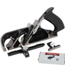 Duplex Rebate Fillister Woodworking Plane Wood Hand Planer Shaver Tool CT2635
