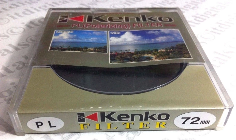 Kenko 72mm PL Polarizer Polarizing Polar Lens Filter High Quality 72 mm Genuine - Image 2 of 3