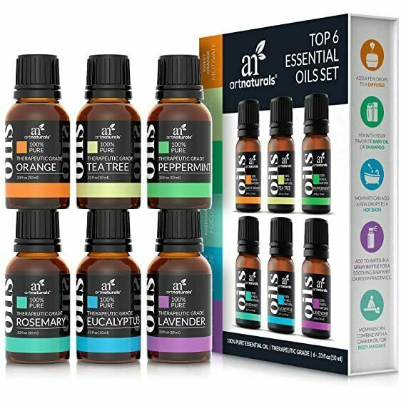 Art Naturals Top 6 Essential Oils Set