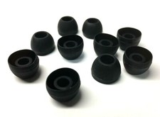 10 Earbuds Plugs Rubber Ear Tips for Philips SHE1405 SHE3550 SHE3555 Earphones