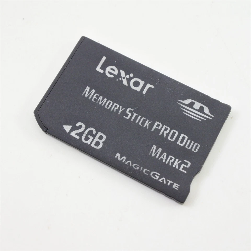 PSP Lexar 2GB Memory Stick PRO Duo Mark 2 Playstation Portable KOREA 026 - Image 2 of 2