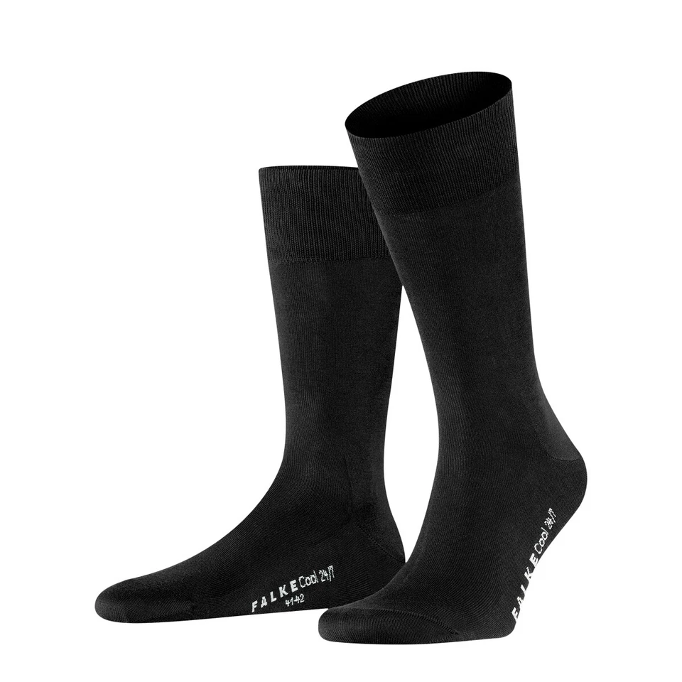Falke Cool 24/7 Business-Socken schwarz Klimaaktivsohle, kühlend, bequem weich - Bild 1 von 1