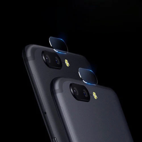 Película protectora de lente de cámara trasera de vidrio manipulado suave para One Plus 5 5T 3 3T Foto 2 de 4