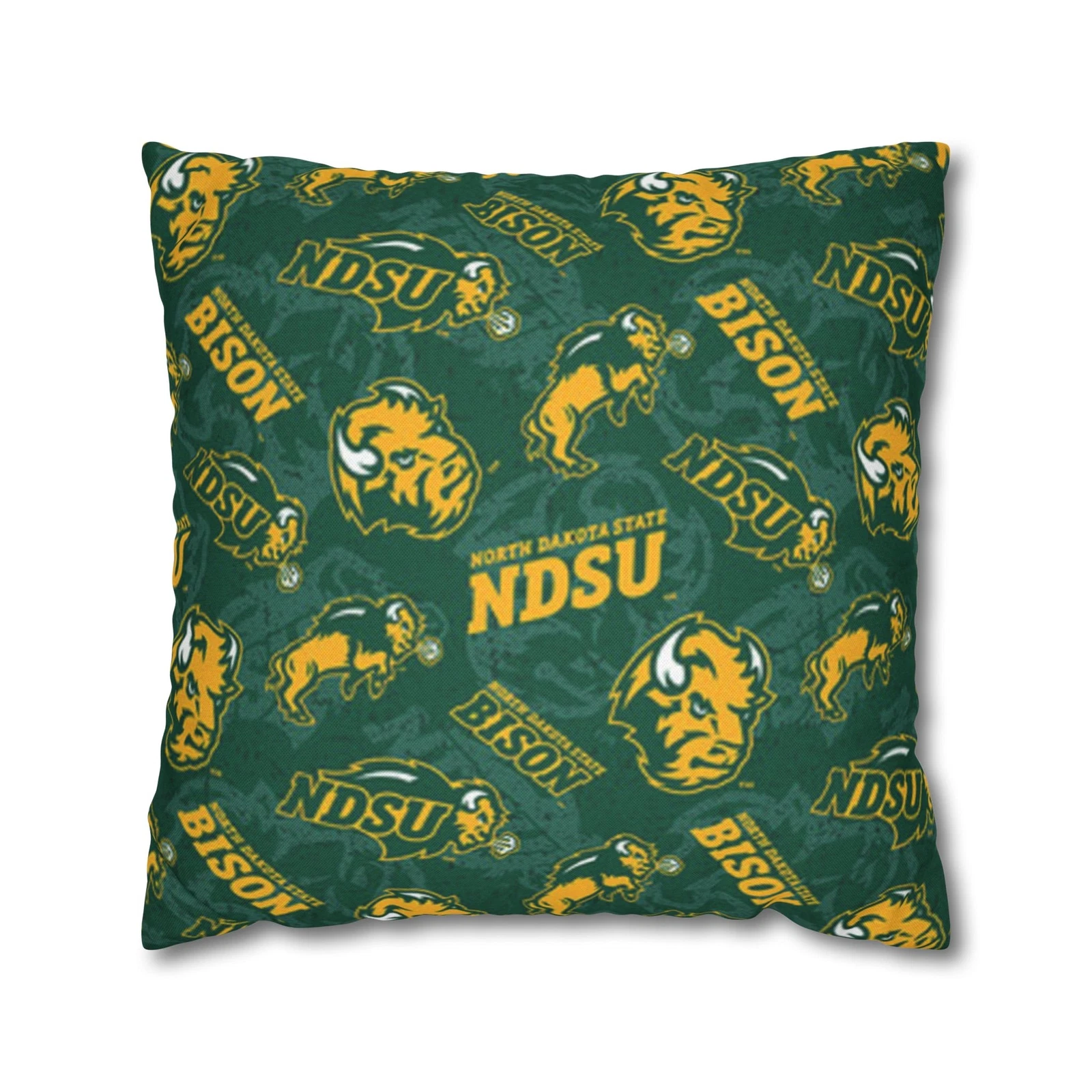 North Dakota State University Spun Square Pillowcase