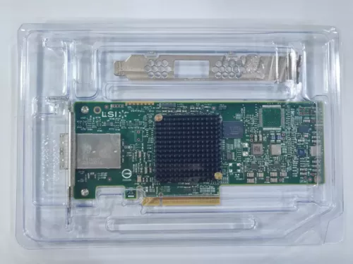 LSI SAS 9300-8e 8-port 12Gb/s SATA+SAS pci-e 3.0 Host Bus Adapter Controller - Picture 1 of 10