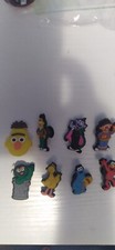 Set of 8 Sesame croc shoe charms NEW