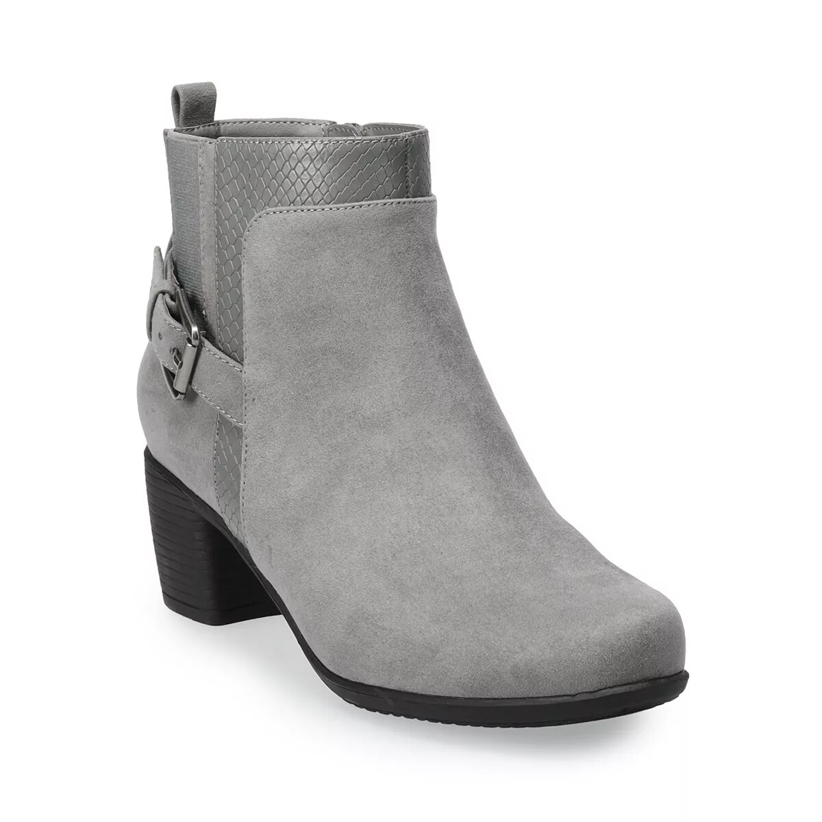CROFT AND BARROW WOMENS ANKLE BOOTS W/ ORTHOLITE ECO SIZE GREY