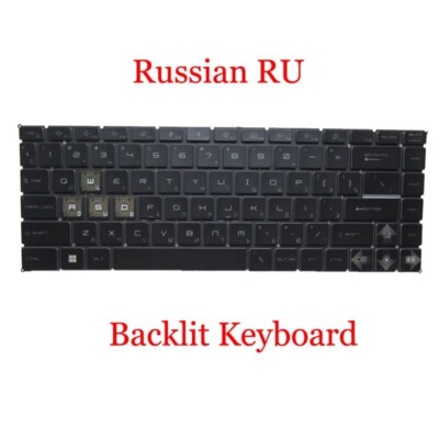 Laptop Backlit Keyboard For MSI WP65 9TH WS65 8SK 8TK 9TJ 9TK 9TL