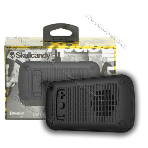 Skullcandy Ambush Odporny na upadek Bluetooth Mini przenośny głośnik Czarny mikrofon - Zdjęcie 1 z 4