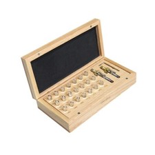 21pcs Leather Electric Edge Sealing Machine head Craft Press Edge Side Head set,