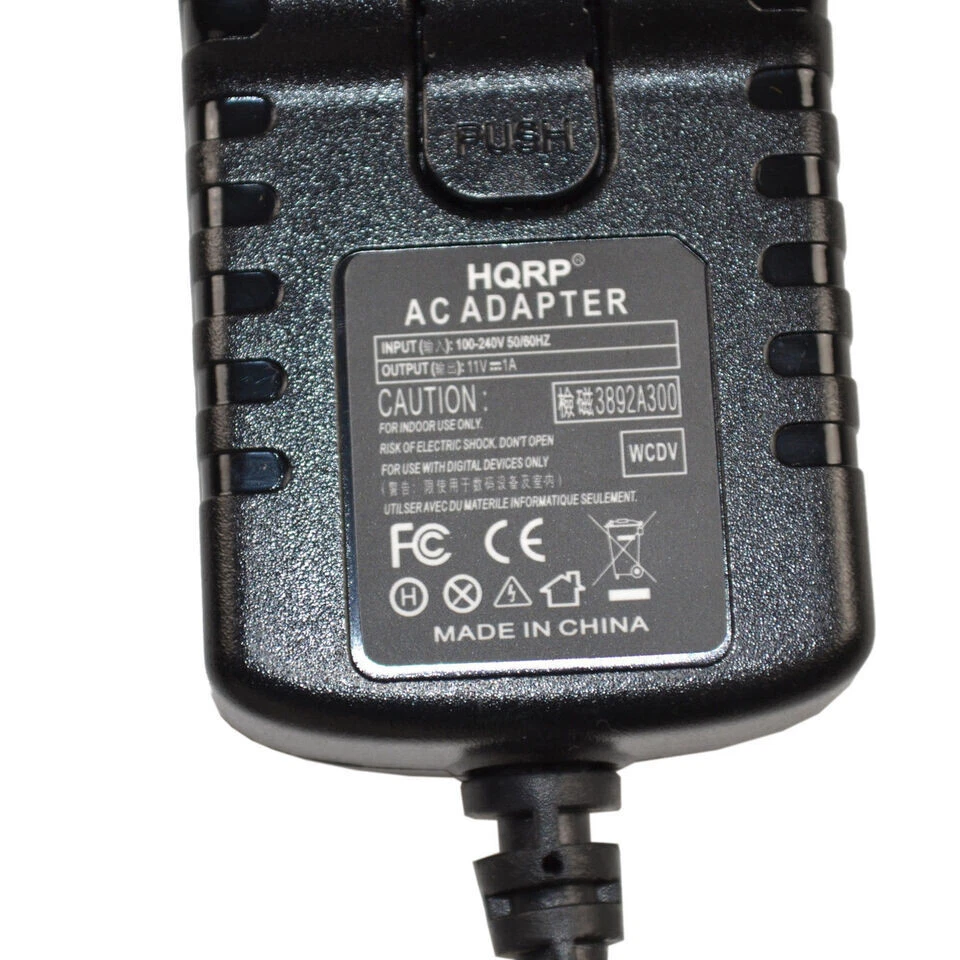 Cargador adaptador de corriente alterna de pared HQRP para JVC Everio GZ-MG130 GZ-MG130U GZ-MG130US Foto 2 de 4