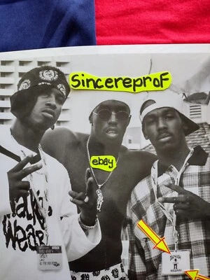 P Diddy Puffy Combs Original Press Photo 8x10 Death Row Records Luniz Picture - Image 1 of 4