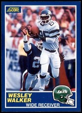 Wesley Walker #35 1989 Score