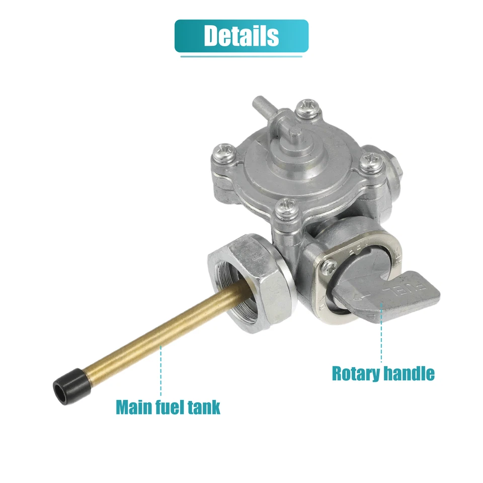 Paquete (1) Interruptor de tanque de gasolina Petcock de válvula de combustible para Honda Nighthawk 450 1982-1986 Foto 4 de 4