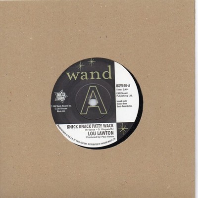 Lou Lawton - Knick Knack Patty Wack /Love Keeps Me Crying, 7'', (Vinyl)