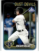 2024 Topps Pro Debut Baseball Card PD-5 Tri-City Dust Devils Joe Redfield