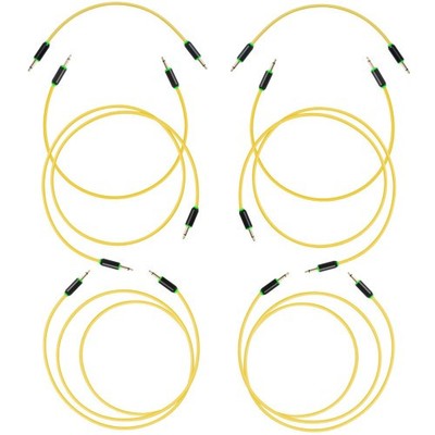 myVolts Candycords Halo 8-Pack Gelb LED Patchkabel | Neu