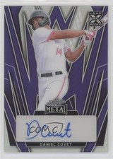 2024 Leaf Metal Auto Purple Prismatic 11/15 Daniel Cuvet #BA-DC3 Auto 8d2