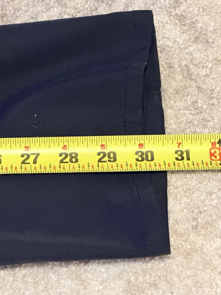 Pantalones Peter Millar EB66 Golf Performance Cinco Bolsillos Núcleo Negros Talla Para Hombre 36/32 Foto 4 de 4