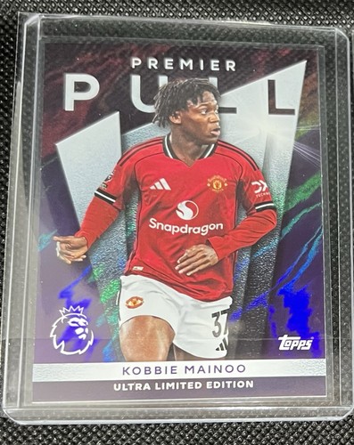 Kobbie Mainoo #PP13 — 2025 Topps Premier League Pull Ultra Limited Edition soccer card