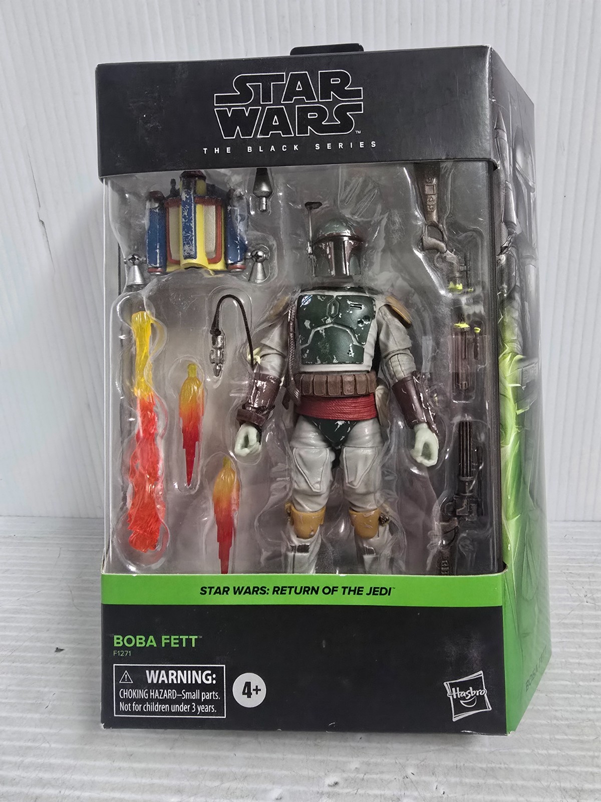 Star Wars The Black Series Boba Fett Return Of Jedi Toy Action Figure