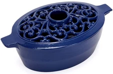 INNO STAGE Wood Stove Steamer, Cast Iron Humidifier for Stove, Home Indoor De...