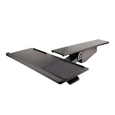 StarTech KBTRAYADJ2 Under Desk Keyboard Tray Black