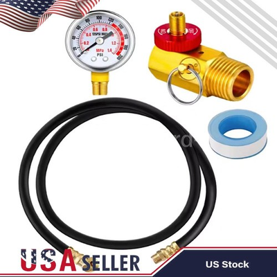 #ad #ad Air Tank Repair Kit with Safety Valve Pressure Gauge Hose for Portable CarryTank $16.99