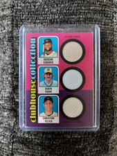 2024 Heritage Brewers Triple Relic #/25 Christian Yelich, Yount, Jackson Chourio