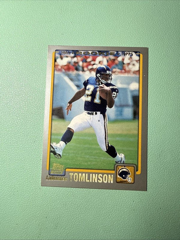2001 Topps LaDainian Tomlinson Rookie Card #350 RC San Diego Chargers HOF