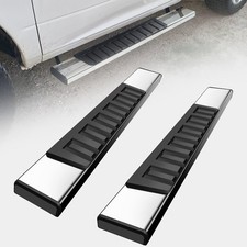 For Dodge Ram 1500 2500 3500 2002 2008 6 Inch Running Boards Stainless Steel