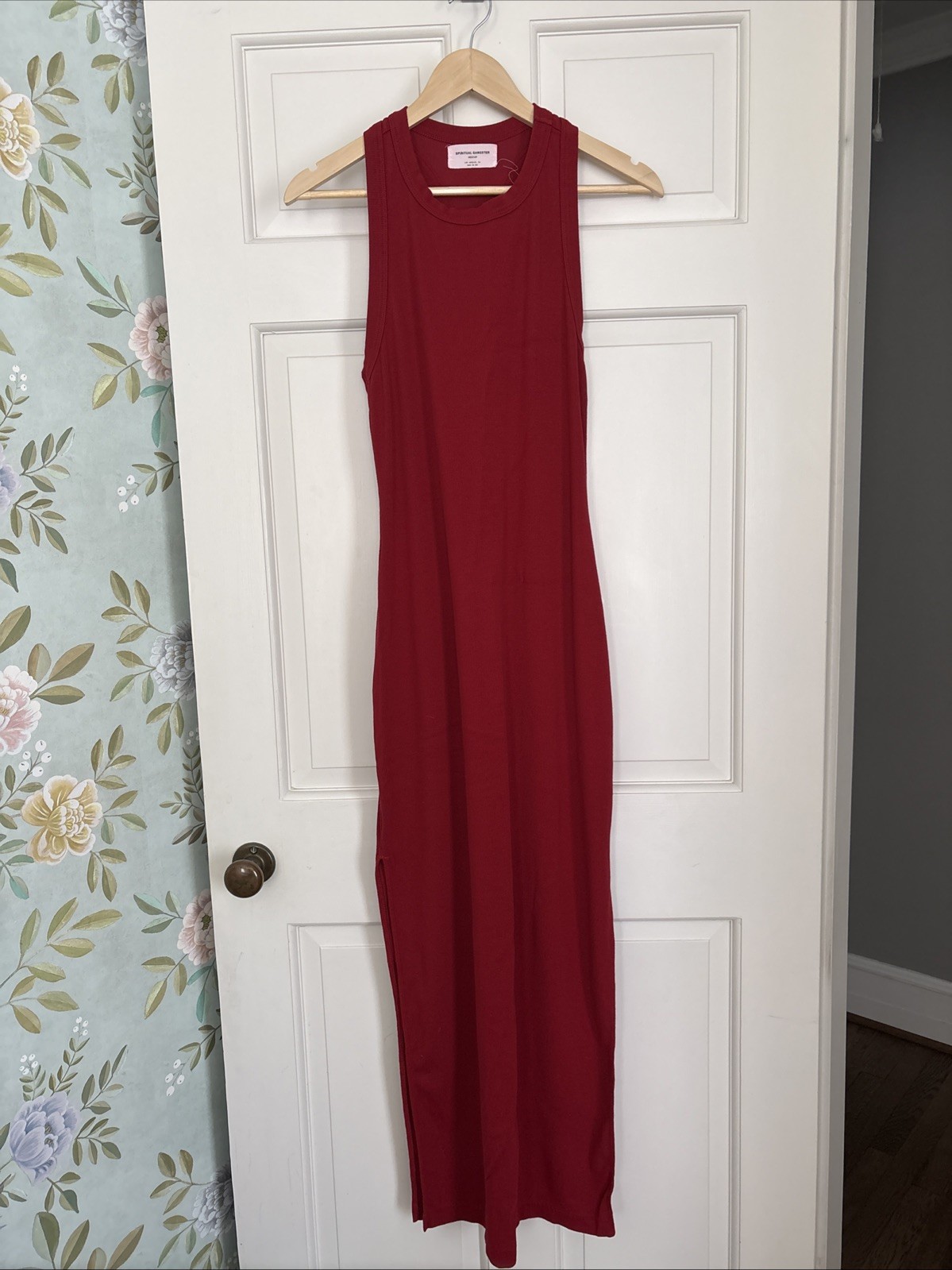 Red Racerback Spiritual Gangster Dress Anthropologie M