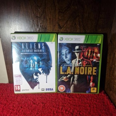 1 Xbox 360 Spielepaket - L.A. Noire (3-Disc) & Aliens Colonial Marines