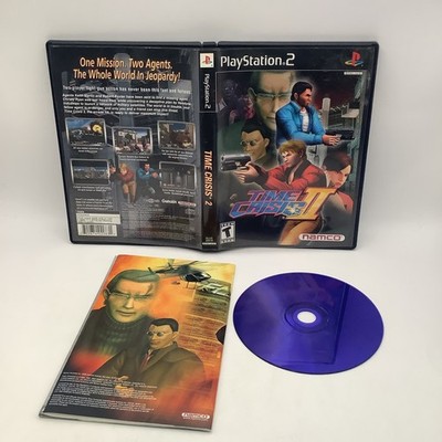 Sony PlayStation 2 Time Crisis II Namco PS2 Video Game Complete