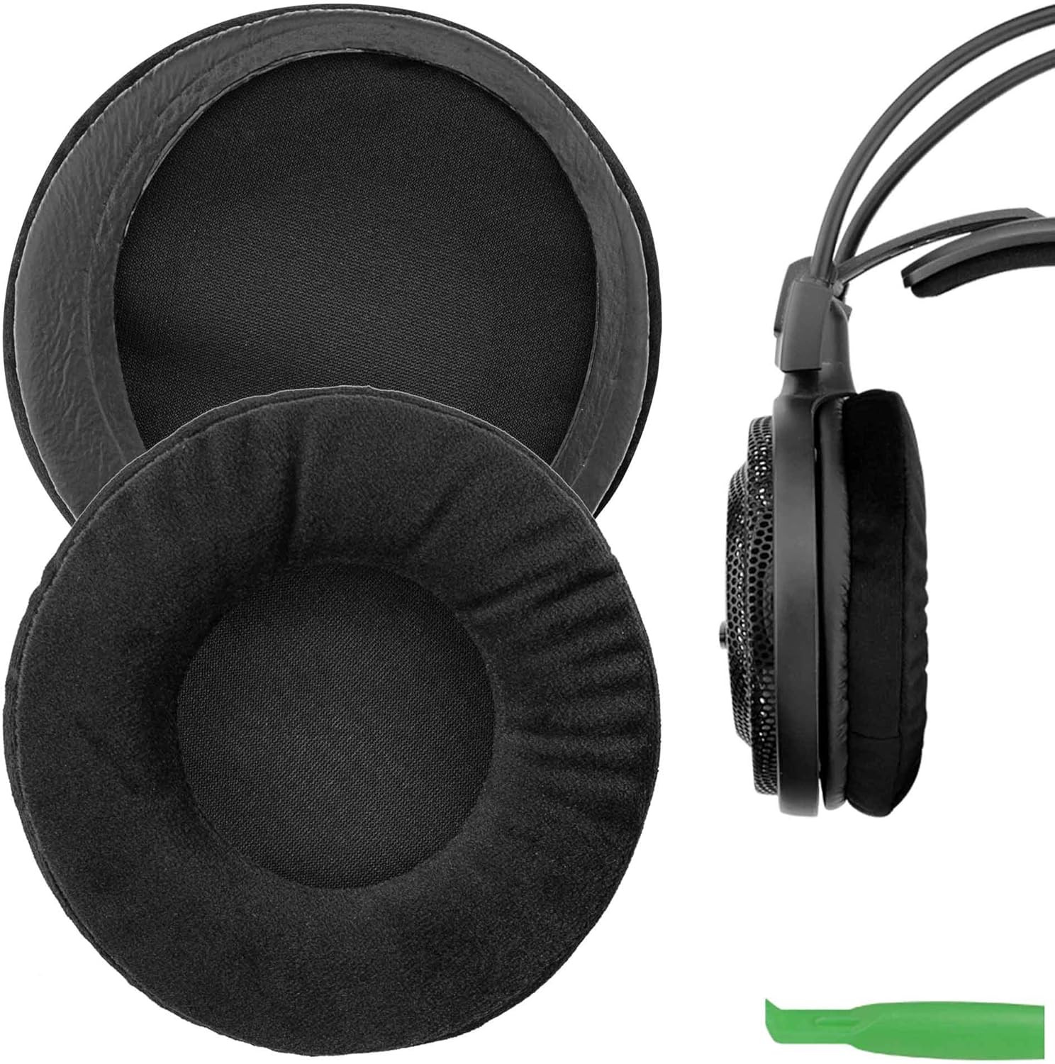 Cuscinetti Ricambio Velluto per Audio-Technica ATH-AD Series | Nuovo