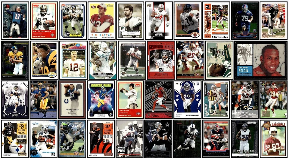 Mixed Lot of 97 Football Sports Cards 1979-2022 Baltimore Colts - Image 2 of 3