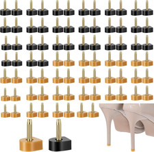 20 Pairs High Heel Replacement Tips, 5 Sizes Heel Caps for High Heels U-Shape...