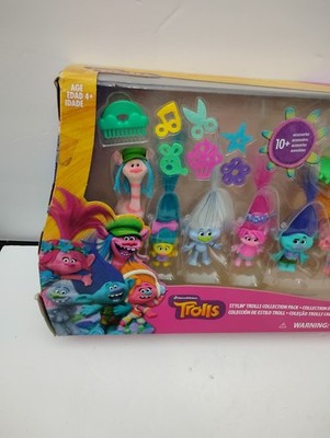 Hasbro AD995 DreamWorks Stylin' Trolls Collection With 10