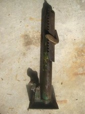 Vintage Cast Iron Bumper Jack 18 Car Truck Tractor Adjustable Hook