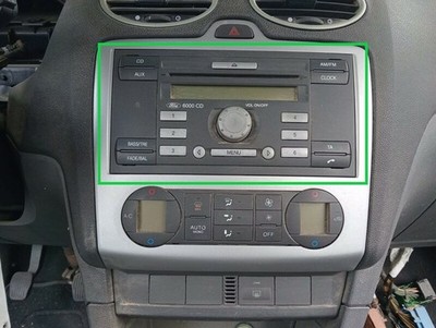 audio system FORD FOCUS BERLINA CAP AMBIENTE D 2006 398498