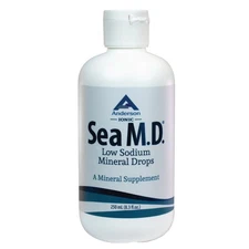Anderson Sea M.D. Concentrated Trace Mineral Drops, Ionic Electrolyte Magnesi...