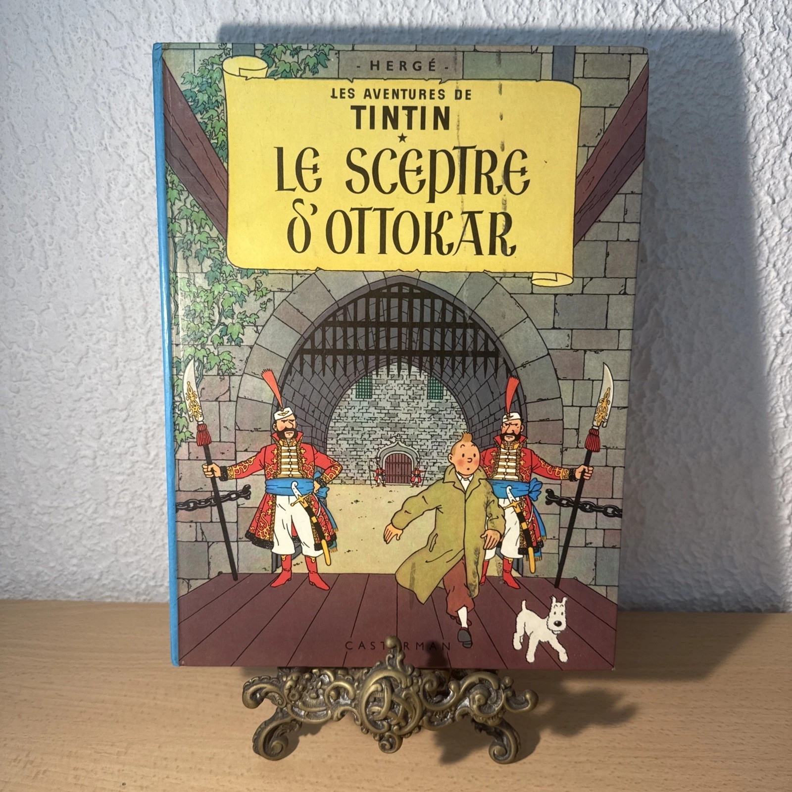 BD Les Aventures De Tintin Le Sceptre D’ottokar Hergé Casterman 1947