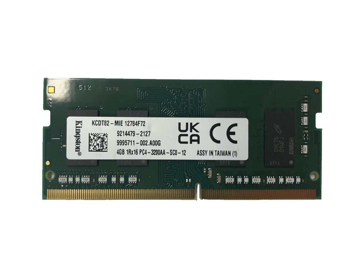 Kingston DDR4 SDRAM 4 GB Capacity per Module Memory (RAM) for sale