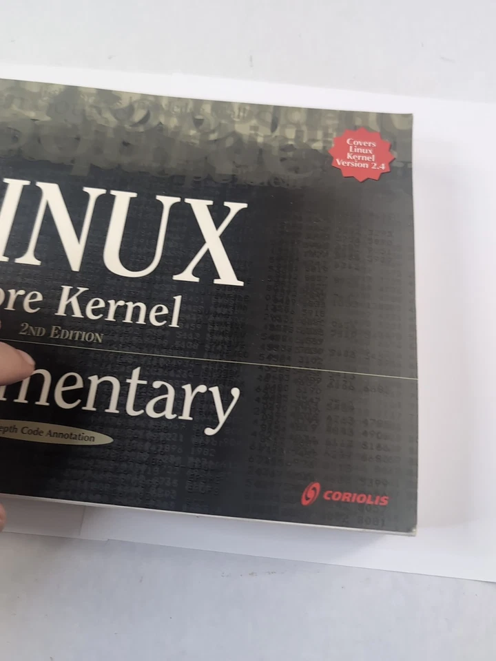 Linux Core Kernel Commentary by Scott Maxwell. His first book and edition. - Image 3 of 4