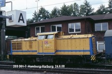 203 301-7  Hamburg-Harburg  24.6.08  (Dia)