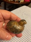 Vintage Ceramic Quail Grouse Set of 2 Made in Japan Mini Hen & Chick Matte MCM — photo 8