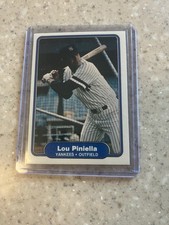 1982 Fleer - Lou Piniella #48